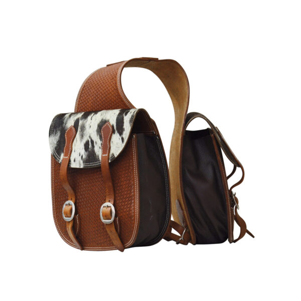 BISACCIA CUOIO BASKET + CRINE - immagine 2