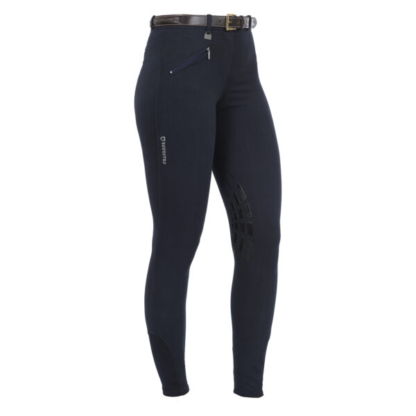 PANTALONI DONNA MODELLO "SELENE GEL" GRIP SUL GINOCCHIO - immagine 2