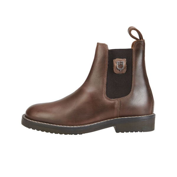 STIVALETTI EQUESTRO JODHPUR CON SUOLA GOMMA  MODELLO "CLASSIC PLUS" - immagine 2