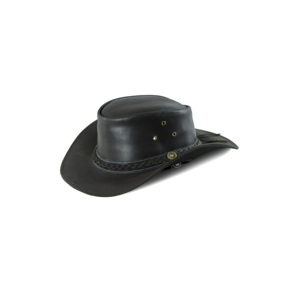 "CAPPELLO IN PELLE MODELLO ""BRAID""" - immagine 2