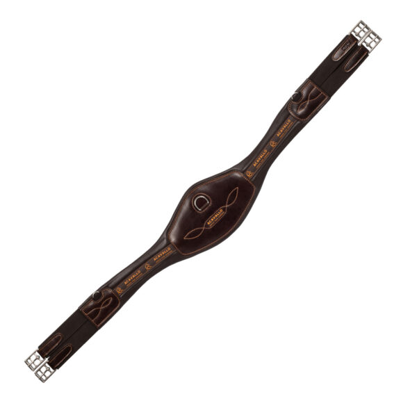 SOFT LEATHER ANATOMIC GIRTH