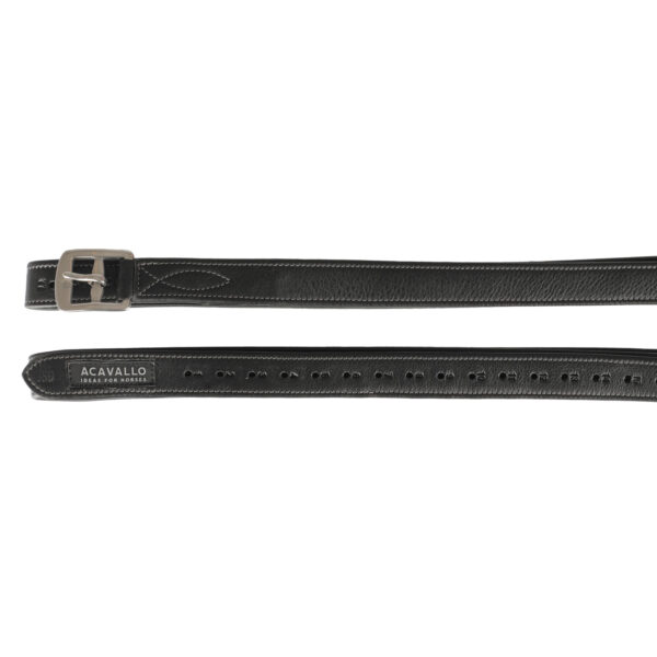 CALFSKIN STIRRUP LEATHERS NYLON REINFORCED - immagine 2