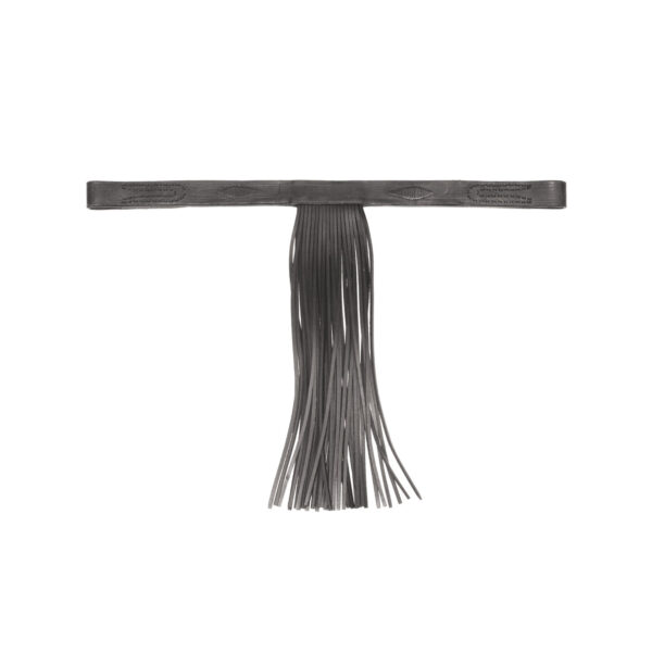FRONTALINO CUOIO C/FRANGE - immagine 2