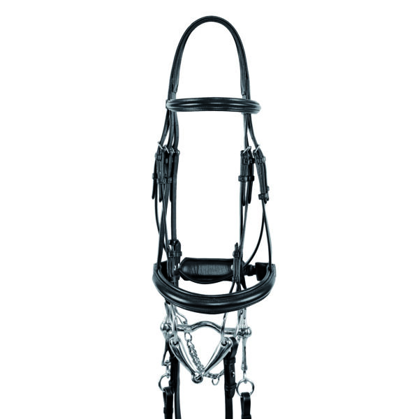 BRIGLIA UKE DRESSAGE MORSO/FILETTO - immagine 2