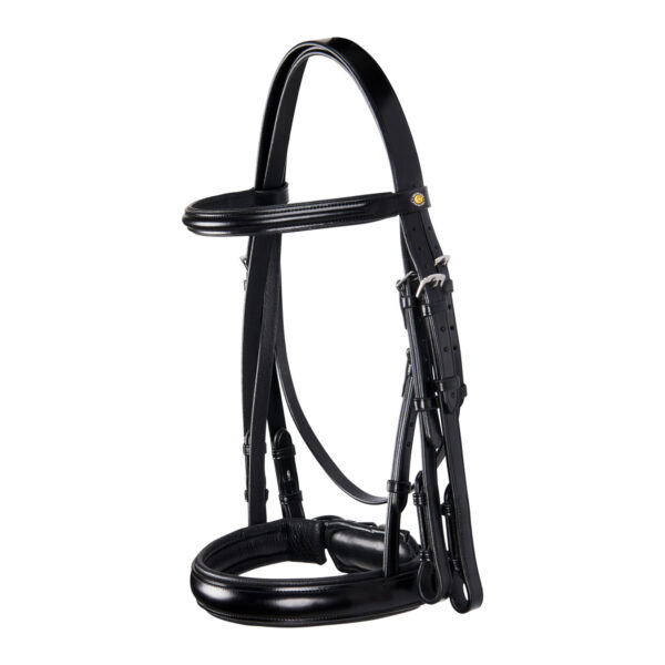 "BRIGLIA MODELLO ""DRESSAGE""" NEW - immagine 2