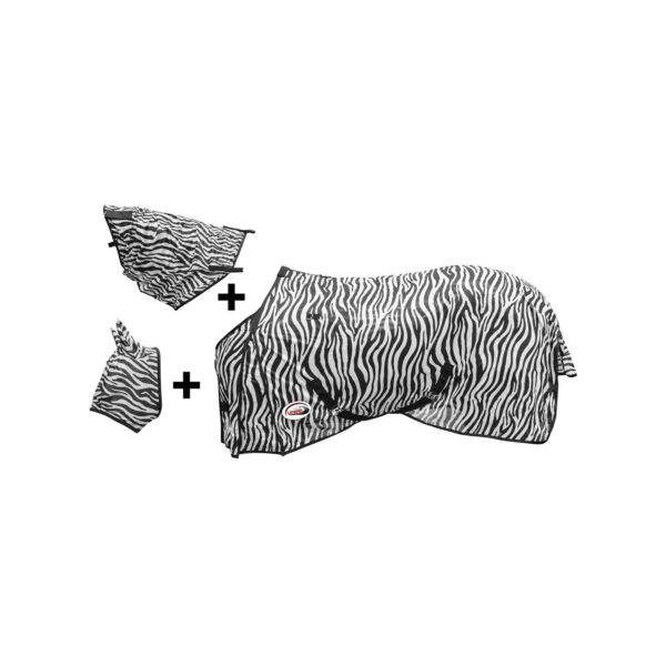 COPERTA RETE C/MASCHERA MODELLO ZEBRA - immagine 2