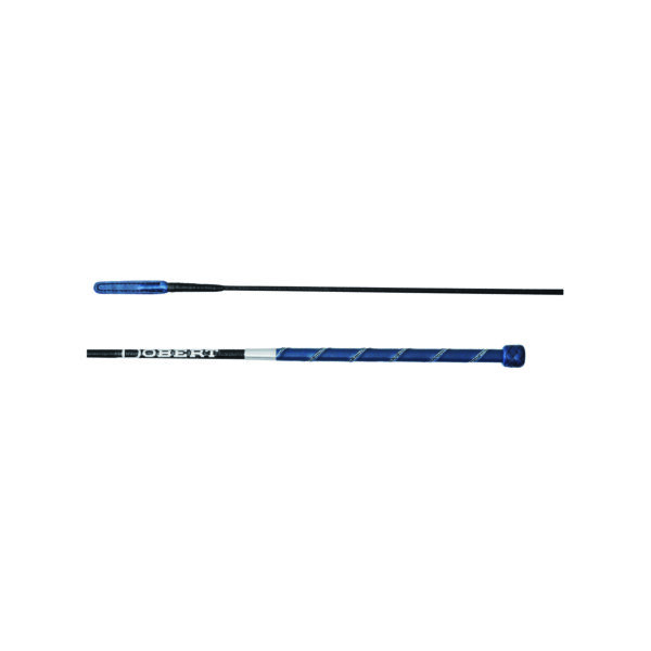 FRUSTINO DOBERT DRESSAGE BLU MANICO CUOIO + SWAROVSKY - immagine 2