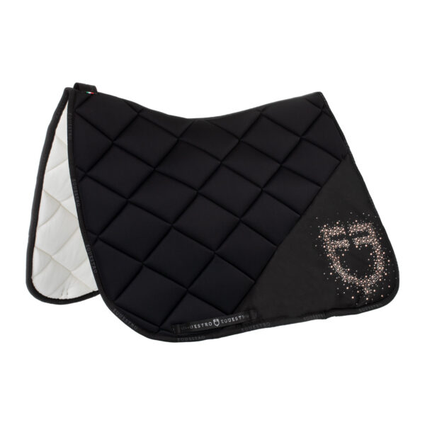 DIAMOND LOGO DRESSAGE SADDLE PAD - immagine 2