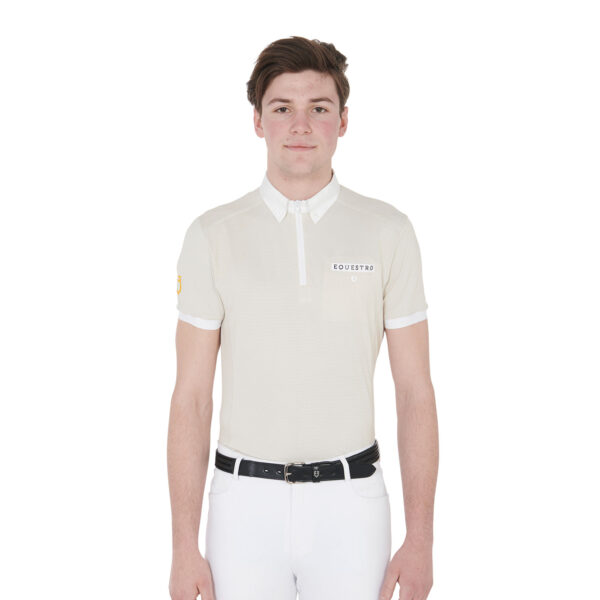 MAN POLO SHIRT SS ZIP - immagine 2
