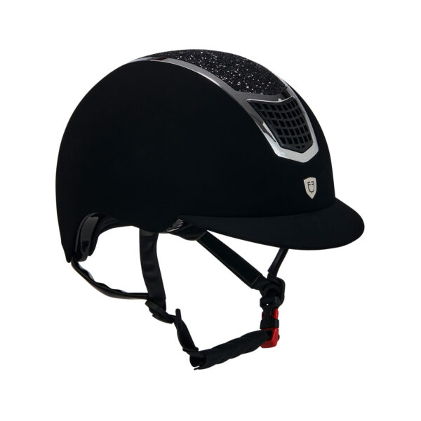 CASCO EQUESTRO MODELLO ECLIPSE STONE VELVET (3 PADDING) - immagine 2