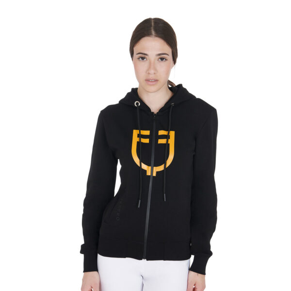 WOMAN COTTON FULL ZIP HOODIE - immagine 2