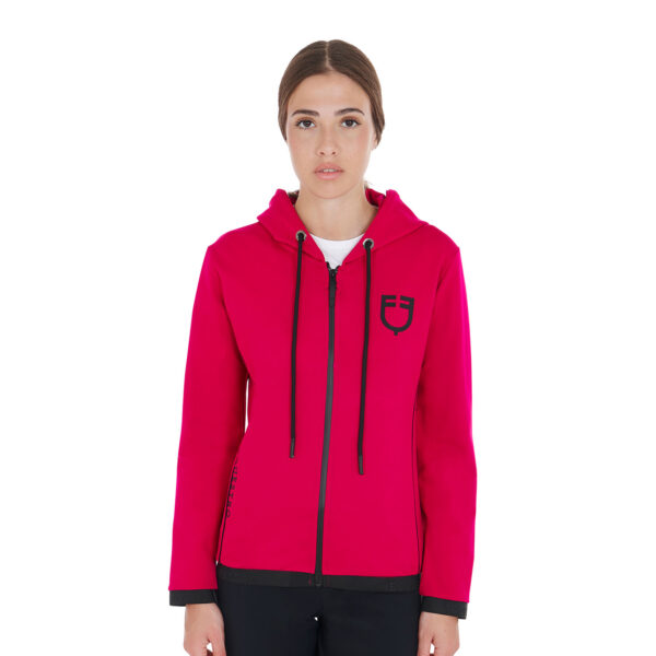 WOMAN INTERLOCK HOODIE FULL ZIP - immagine 2