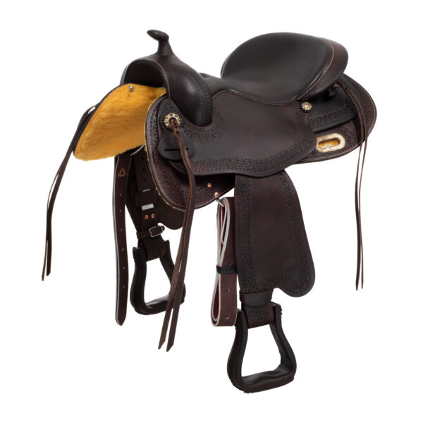 SELLA FMW ROUND BUFF LEATHER COLCHOCO - immagine 2