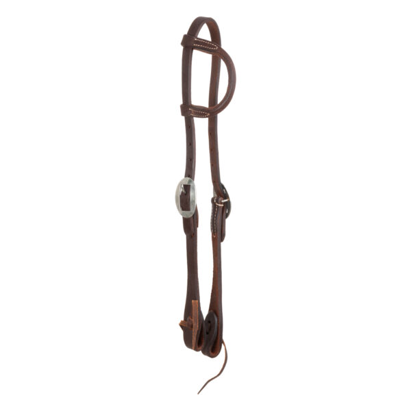 SINGLE EAR TIE ENDS WESTERN BRIDLE - immagine 2