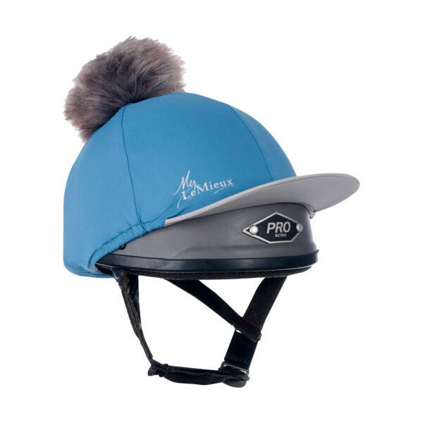 POM HAT SILK ICE BLU - immagine 2