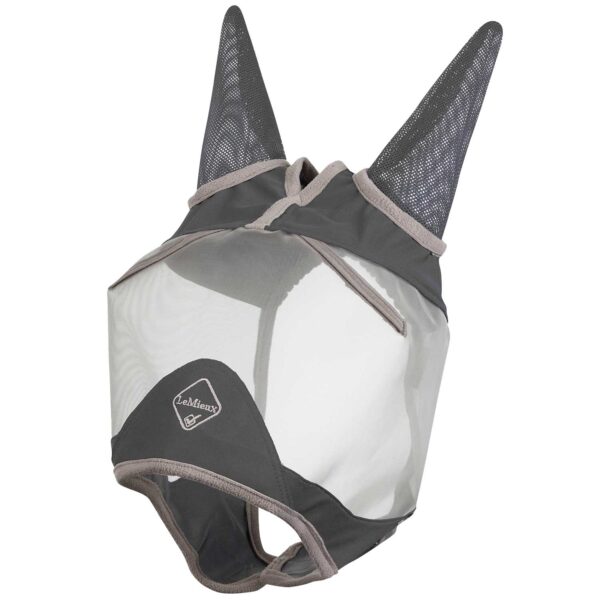 ARMOURSHIELD PRO HALF FLY MASK GREY - immagine 2