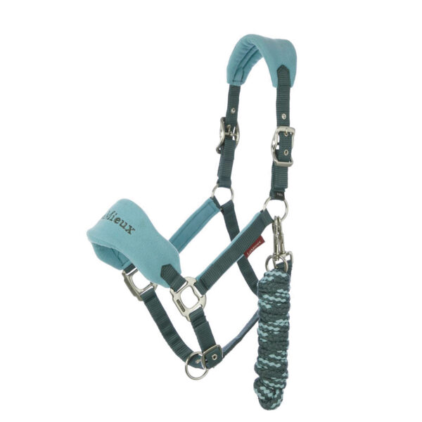 VOGUE HEADCOLLAR & LEADROPE PETROL - immagine 2