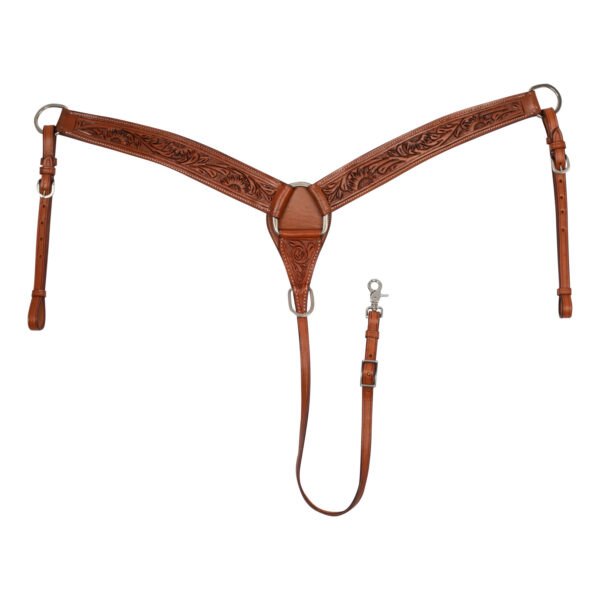 WESTERN BREASTPLATE FLOWER TOOLING FOR MBH08006 SADDLE - immagine 2