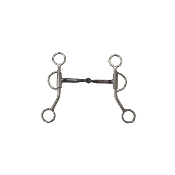 MORSO WESTERN INOX ASTE CORTE IMBOCCATURA NERA