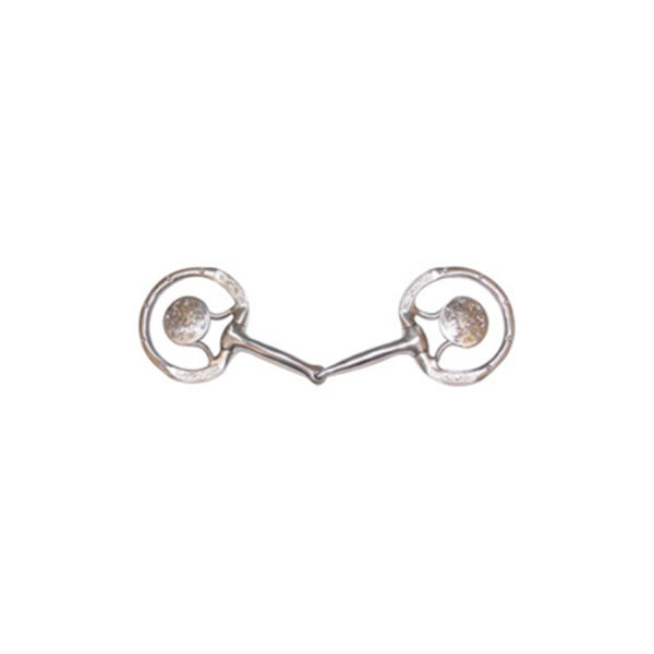 FILETTO WESTERN SATINATO ANELLI LAVORATI METALAB