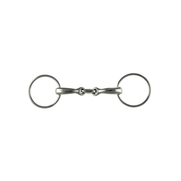 FILETTO ANELLI INOX C/OLIVA CURVED MOUTH - immagine 2