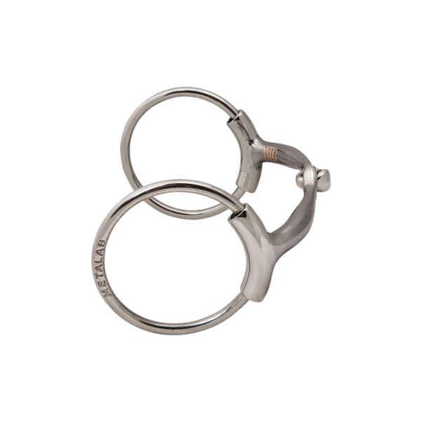 FILETTO SNODATO ANTISGANCIO BERNARD FONCK CURVO, INSERTI IN RAME 12MM - immagine 2