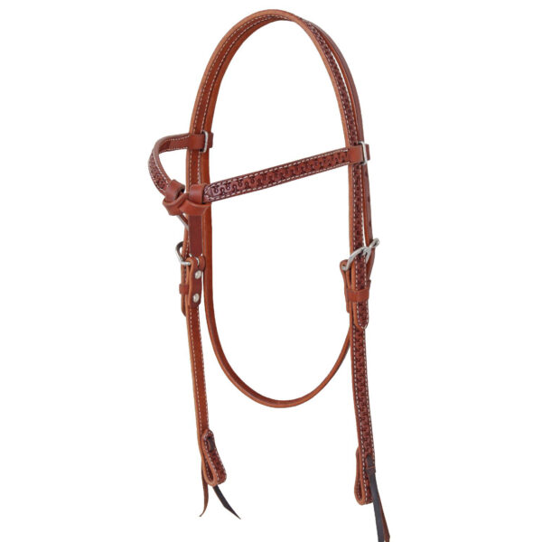 TESTIERA BROWBAND 23747 LAVORAZIONE SNAKE
