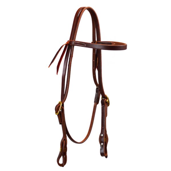 5/8" QUICK CHANGE BROWBAND HEADSTALL - immagine 2