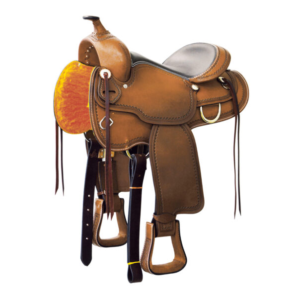 SELLA ARABIAN DENVER MODELLO RAWHIDE SQUARE - immagine 2