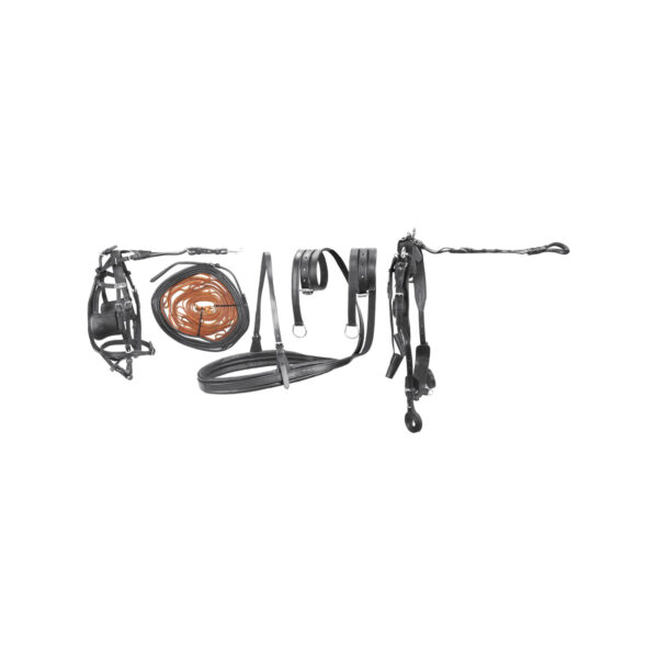 FINIMENTO CALESSE CUOIO SUPERIORE MISURE PONY-COB-FULL - immagine 2