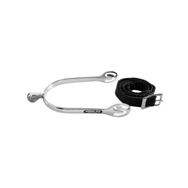 SPERONI CROMATI METALAB A GOCCIA C/LACCIOLINI NYLON - immagine 2