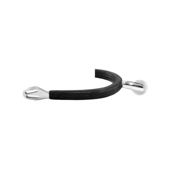 SPERONI INOX ROTELLA LISCIA E GOMMA - immagine 2