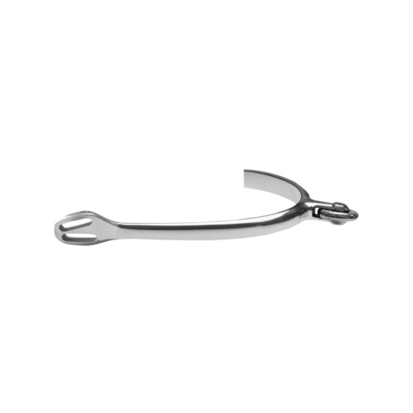 SPERONI INOX C/ROTELLA LISCIA ORIZZONTALE