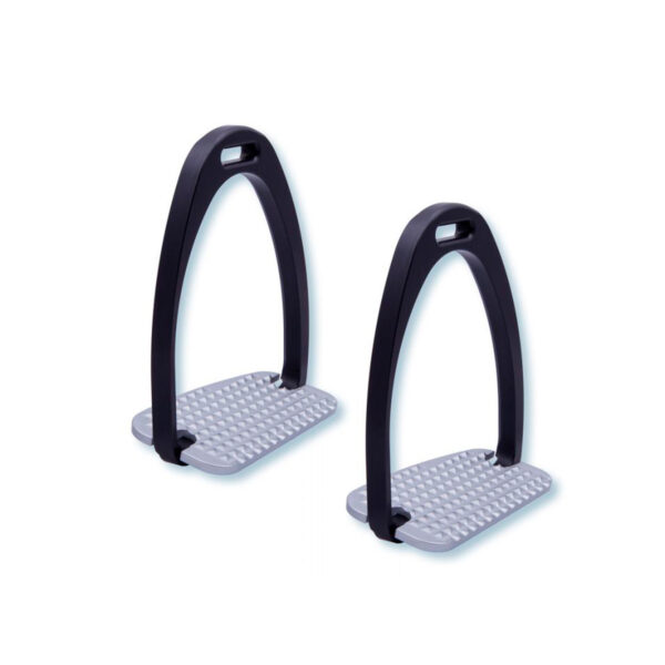 Stubben Maxi Grip Stirrups 12cm (1 pair) - immagine 2