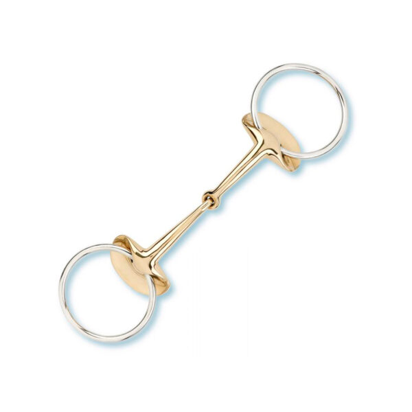 Stubben Golden Wings Snaffle Bit, thickness 14mm, (1 pc) - immagine 2