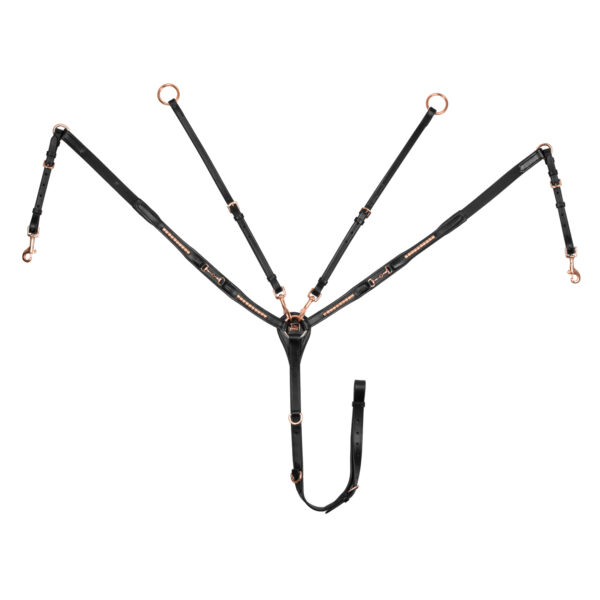 PETTORALE MODELLO SNAFFLE ROSE GOLD - immagine 2