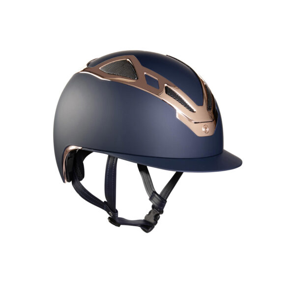 CASCO APEX CHROME BLU MATT/ROSE GOLD