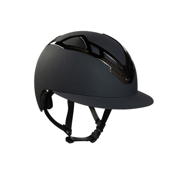 CASCO APEX CHROME LADY BLK MATT - immagine 2