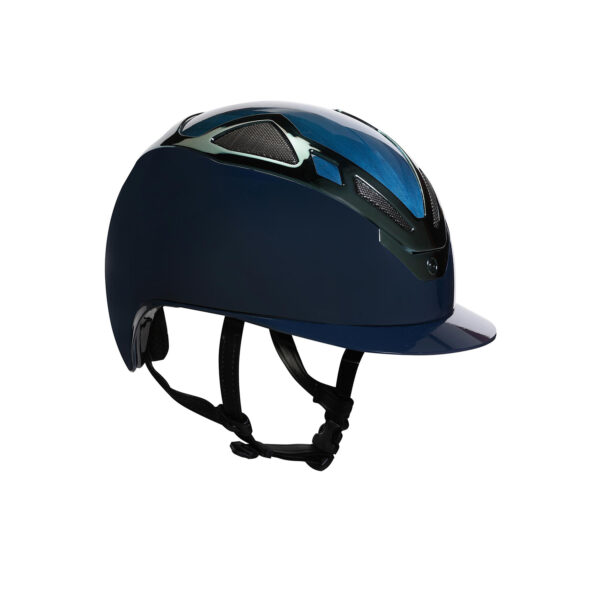 CASCO APEX WOOD BLU NAVY GLOSSY - immagine 2