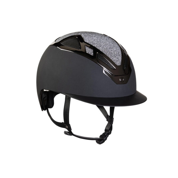 CASCO APEX SWAROVSKI ANTHRACITE - immagine 2