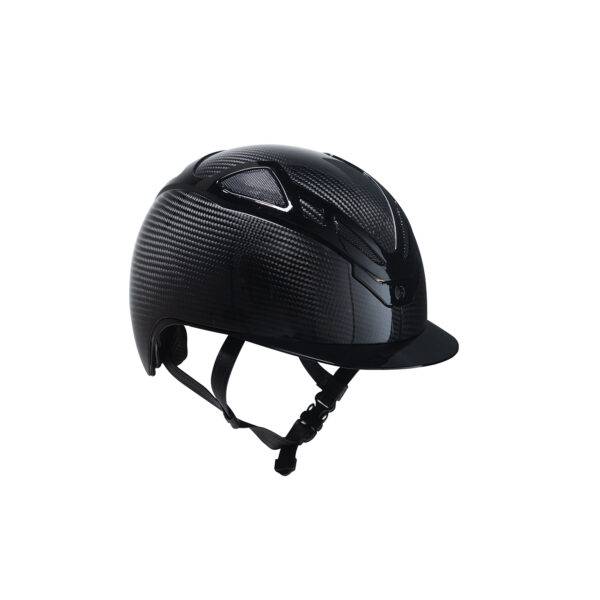 CASCO APEX FULL CARBON BLK GLOSSY - immagine 2