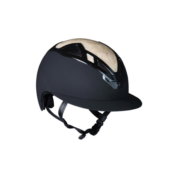 CASCO APEX  MADREPERLA LADY BLACK MATT - immagine 2