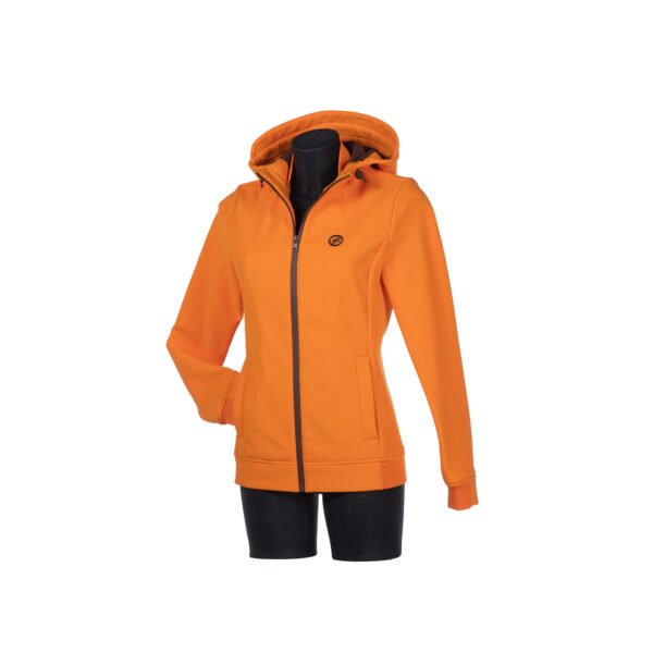 LADY WINTER JACKET SOFT SHELL ORANGE - immagine 2